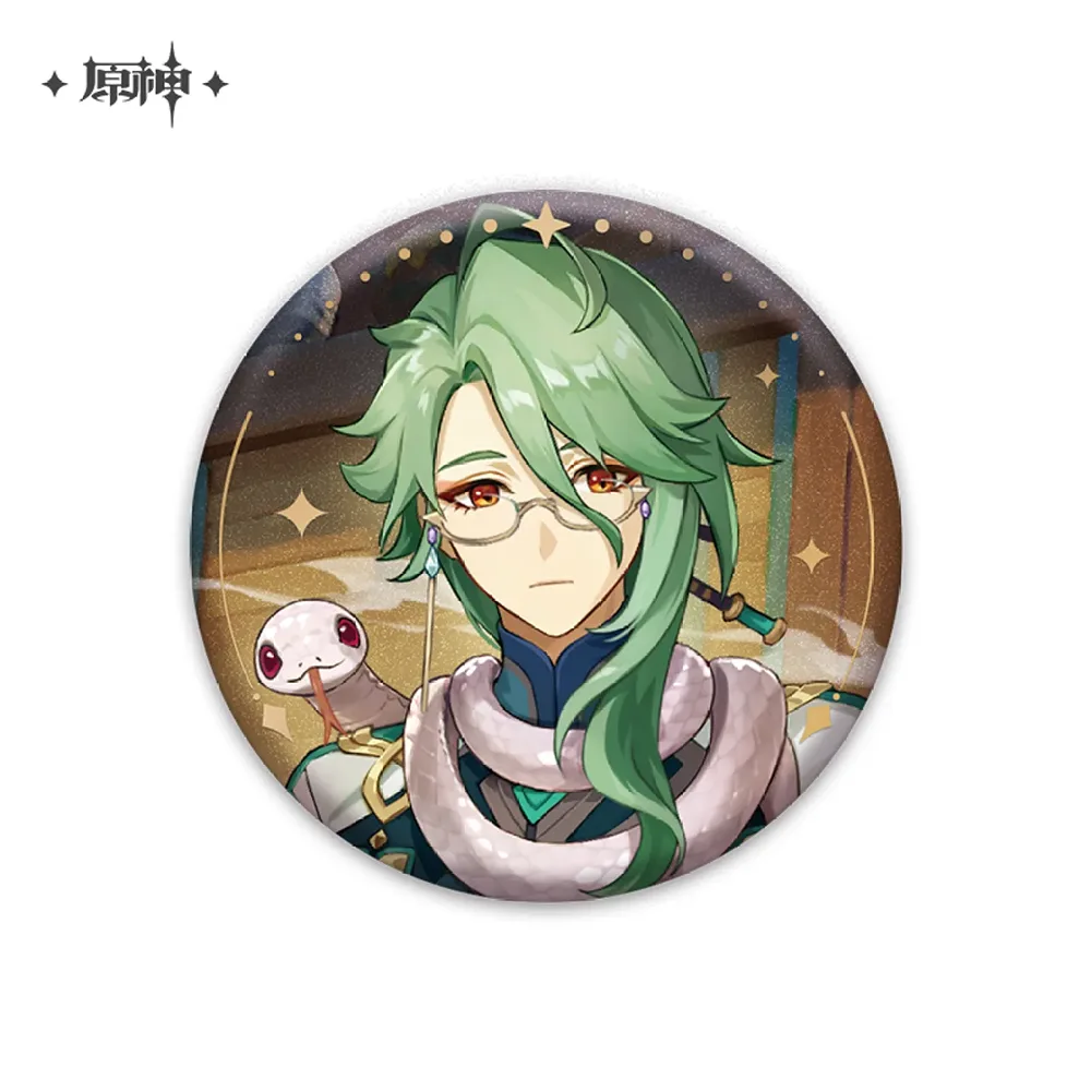 Genshin Impact Anecdotes Series Character Badge