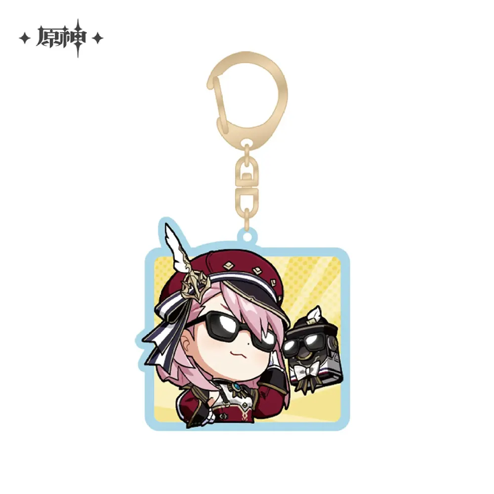 Genshin Impact Chibi Character Series Acrylic Keychain - Fontaine