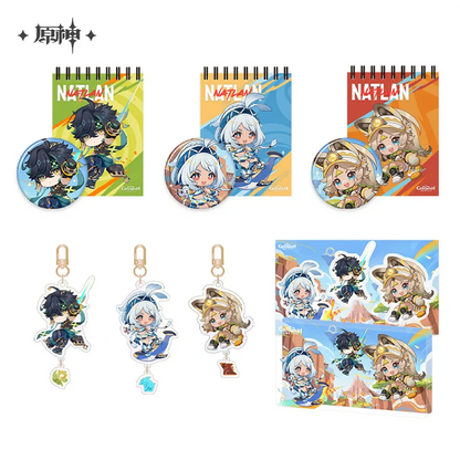 Genshin Impact Blaze to Natlan Chibi Merchandise