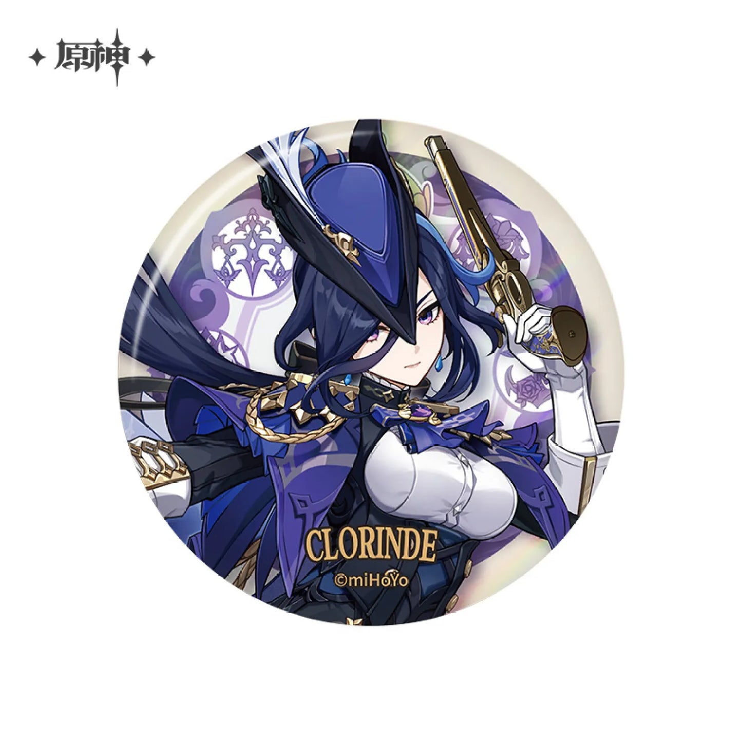 Genshin Impact Fontaine Theme Character Badge