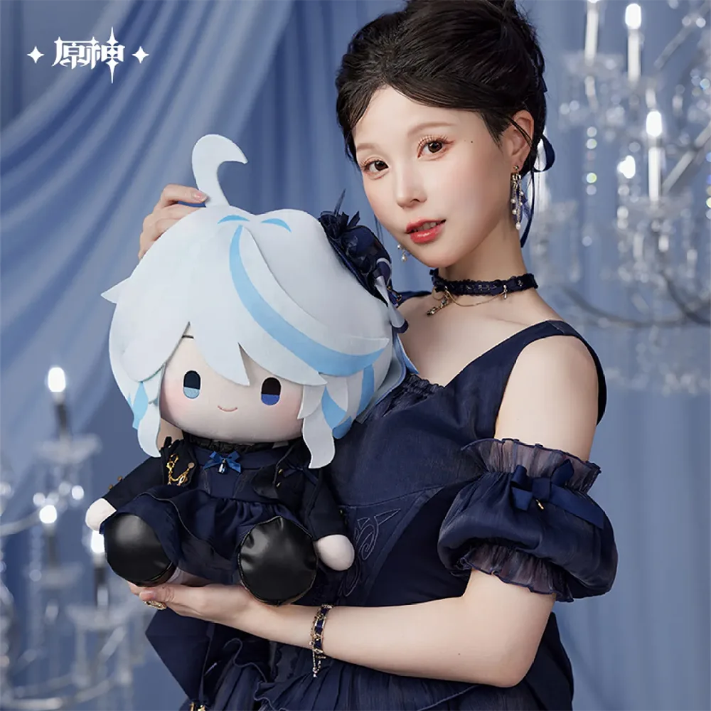 Genshin Impact Furina Impression Sitting Plush Doll