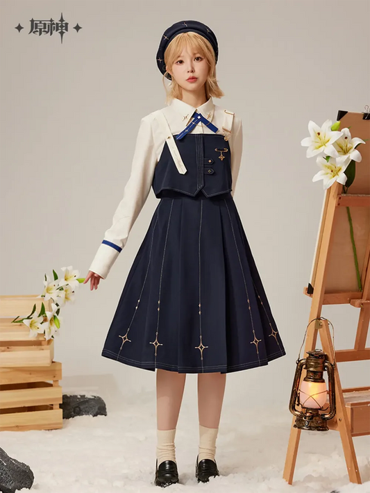 Genshin Impact Albedo Impression Pinafore Dress