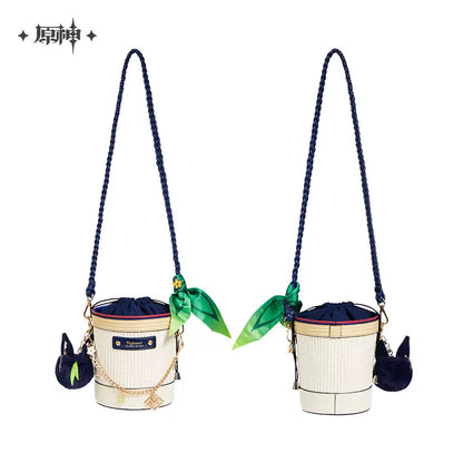 Genshin Impact Verdant Winds and Sandstorms Series Tighnari Impression Flower Basket Bag