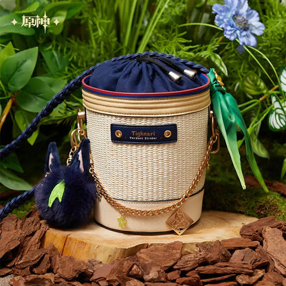 Genshin Impact Verdant Winds and Sandstorms Series Tighnari Impression Flower Basket Bag