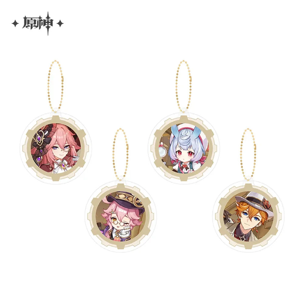 Genshin Impact 2024 Reunion Series Character Keychain