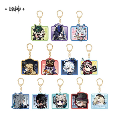 Genshin Impact Chibi Character Series Acrylic Keychain - Fontaine