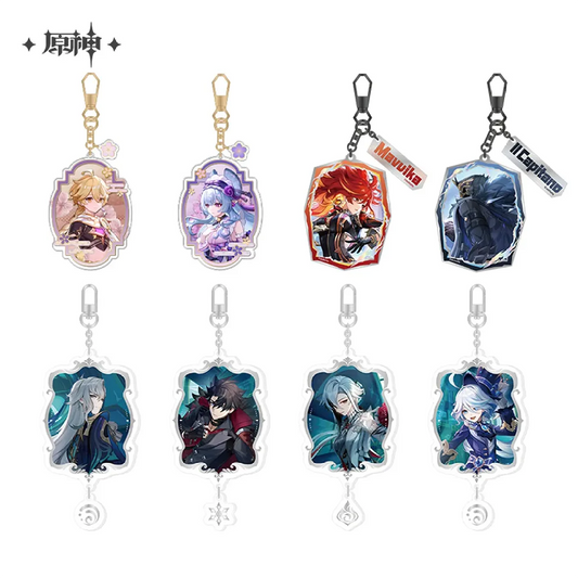 Genshin Impact Theme Character Keychain