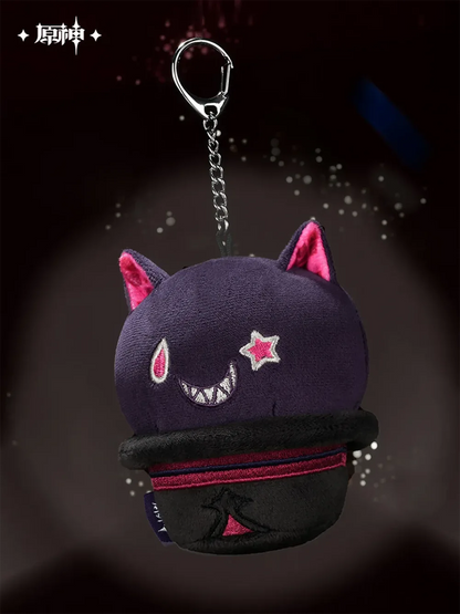 Genshin Impact Magic Show Series Lyney Grinning Cat Hat Slow Rebound Plush Squeeze Toy