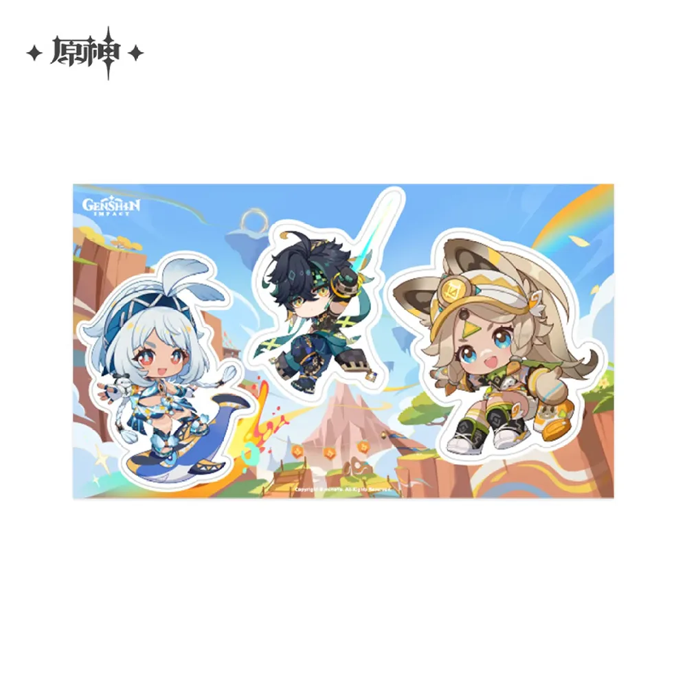 Genshin Impact Blaze to Natlan Chibi Merchandise