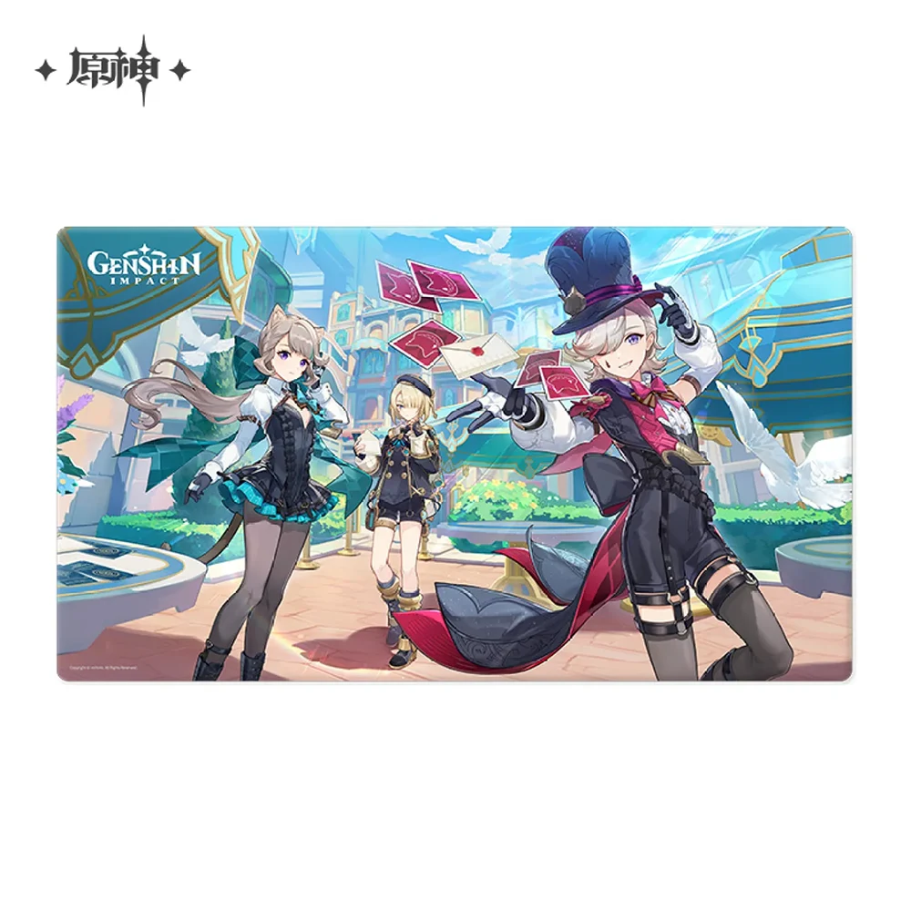 Genshin Impact Art Exhibition 2023 Series - Rendezvous in Fontaine Color Paper / Mouse Pad