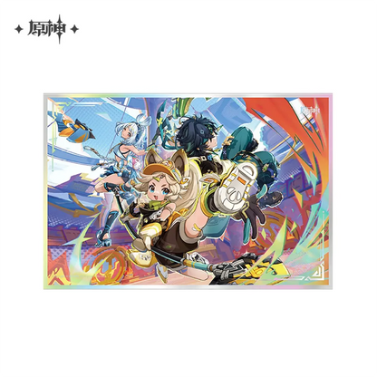 Genshin Impact Theme Acrylic Shikishi Art Board