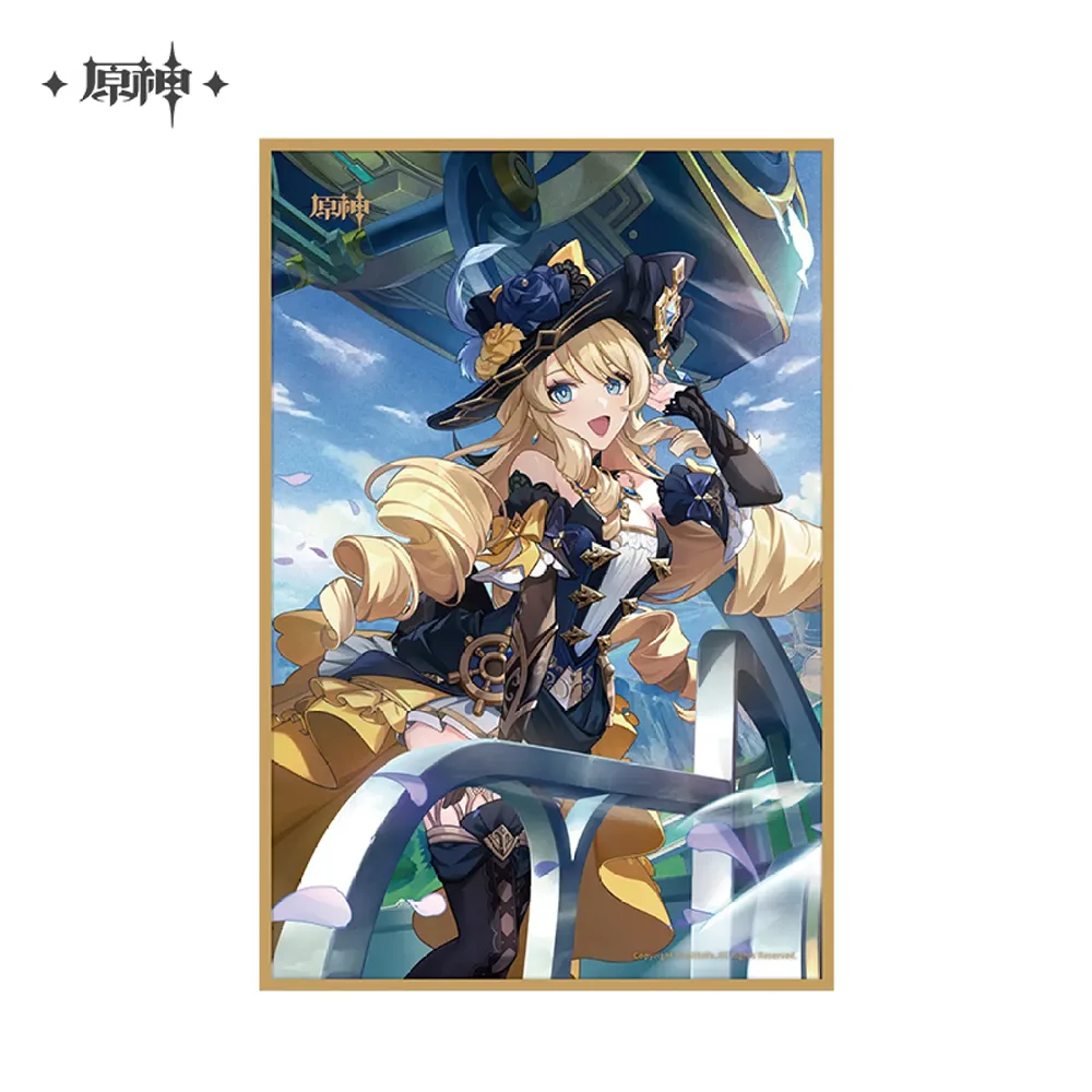 Genshin Impact Theme Acrylic Shikishi Art Board