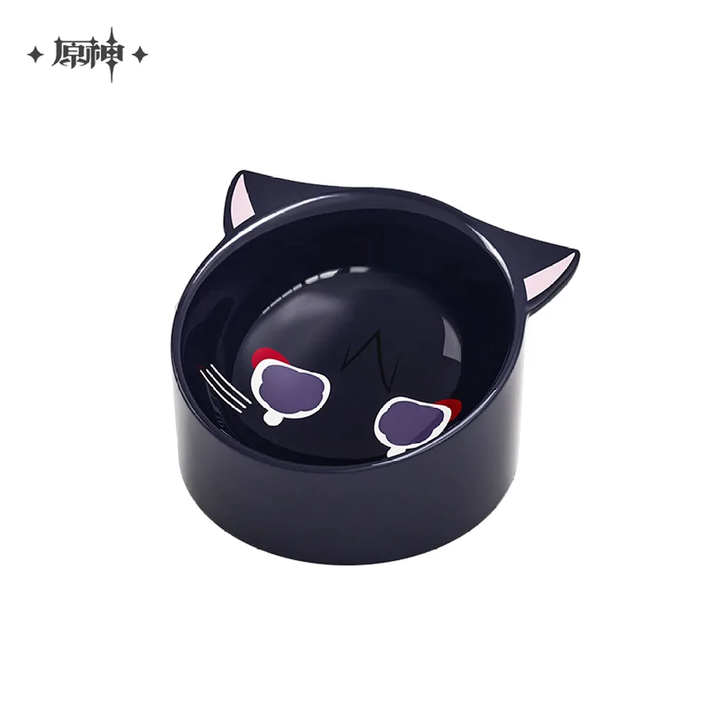 Genshin Impact Wanderer Meow Kitty Home Series: Ceramic Pet Bowl