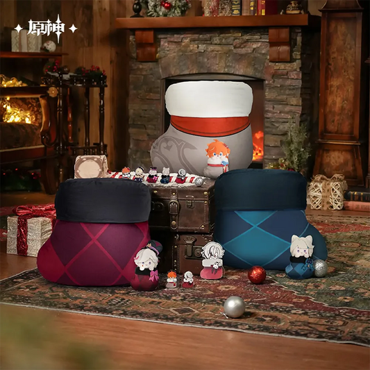 Genshin Impact House of the Hearth Winter Pillow & Blanket Set