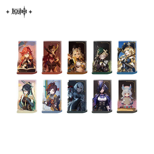 Genshin Impact Character PV Glitter Quicksand Acrylic Stand