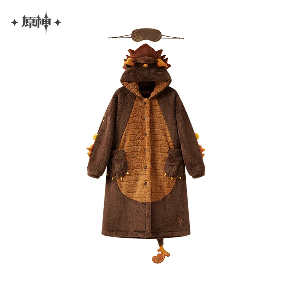 Genshin Impact Zhongli Impression Rex Lapis Home Robe