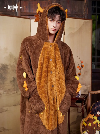 Genshin Impact Zhongli Impression Rex Lapis Home Robe