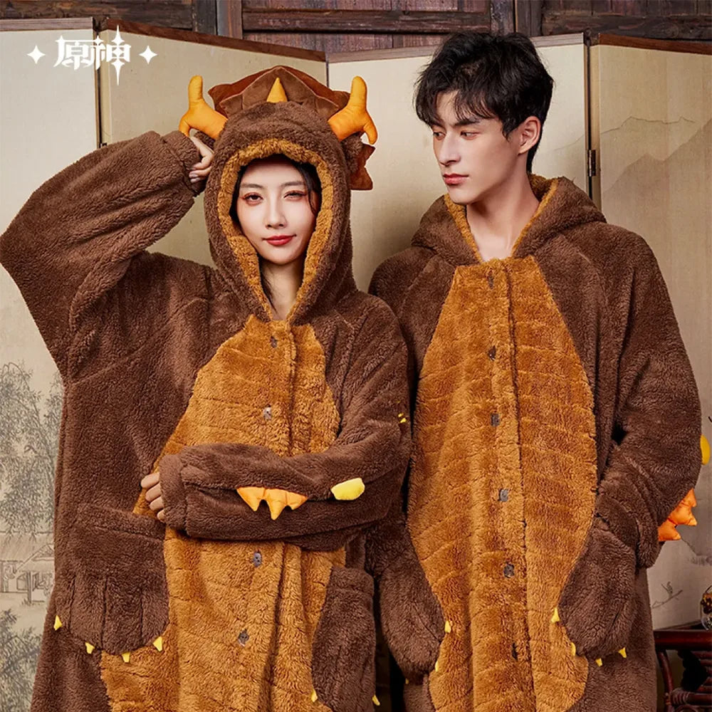 Genshin Impact Zhongli Impression Rex Lapis Home Robe