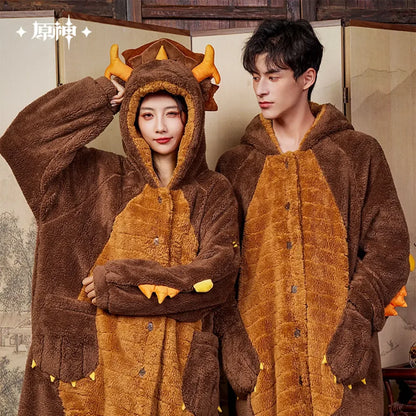 Genshin Impact Zhongli Impression Rex Lapis Home Robe
