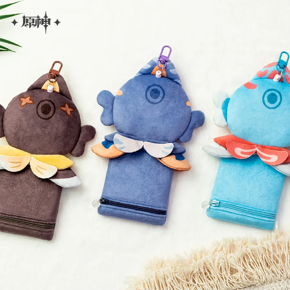 Genshin Impact Oceanid Theme Series Bubble Seahorse Plush Card Holder