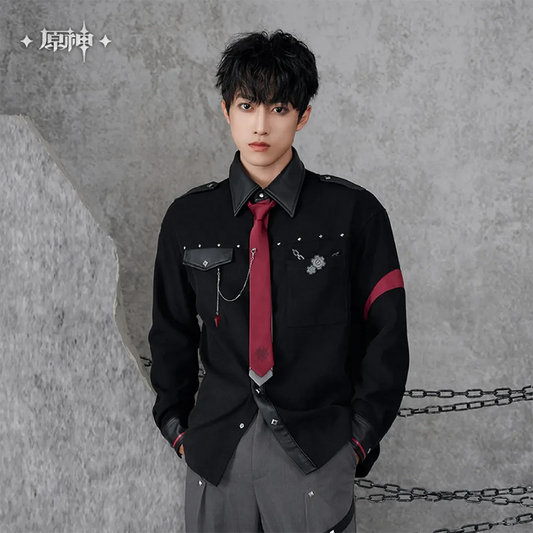 Genshin Impact Wriothesley Impression Casual Shirt