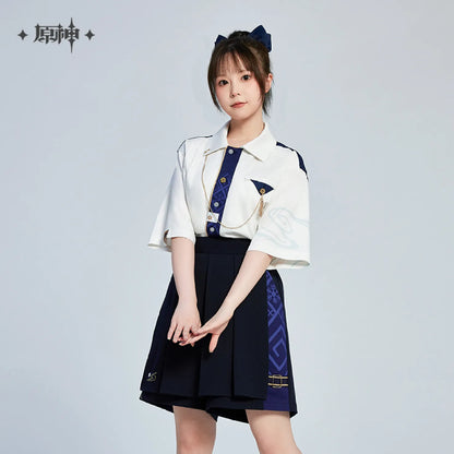 Genshin Impact Ayaka Theme Impressions Series Short Sleeve Shirt