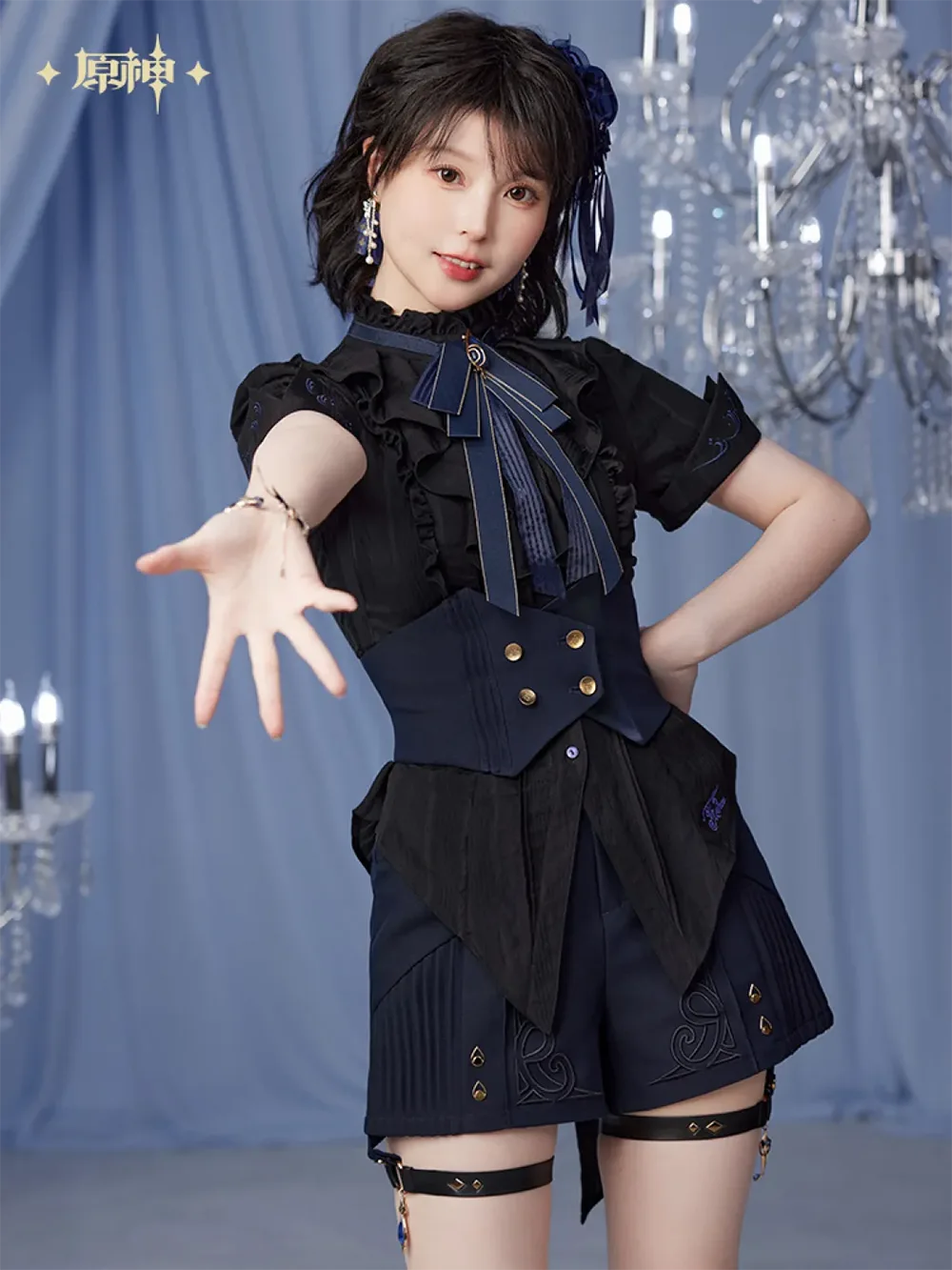 Genshin Impact Furina Impression Shorts / Tailing Corset (Jul 2025)