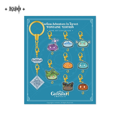 Genshin Impact Art Exhibition 2023 Series - Slime Acrylic Keychain String