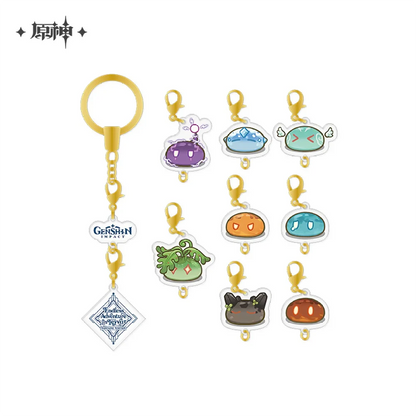 Genshin Impact Art Exhibition 2023 Series - Slime Acrylic Keychain String