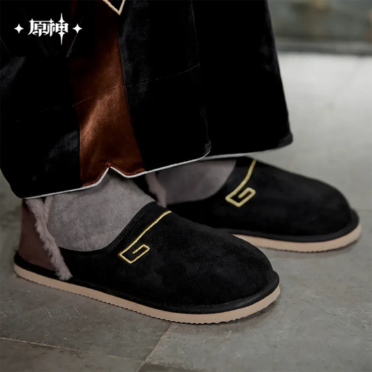 Genshin Impact Zhongli Impression Home Slippers