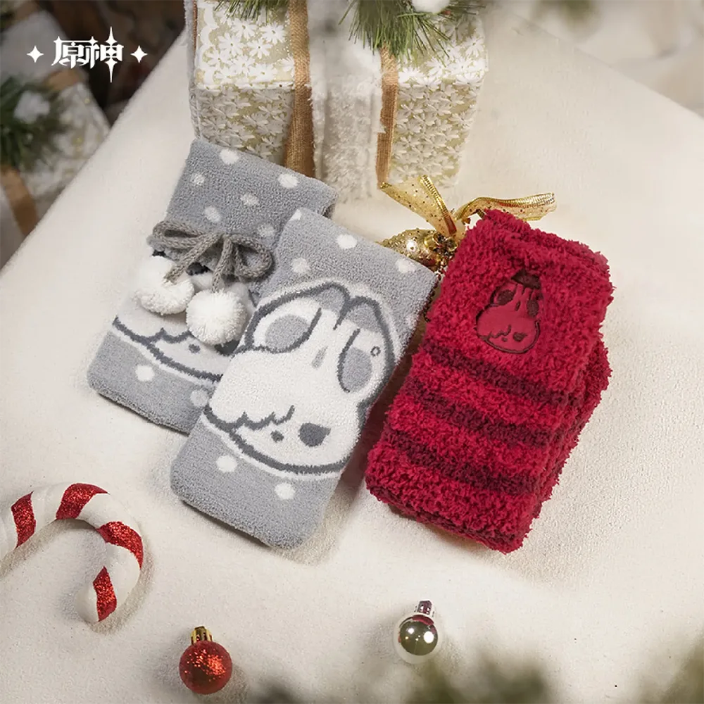 Genshin Impact House of the Hearth Winter Socks (2P)