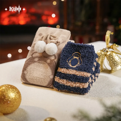 Genshin Impact House of the Hearth Winter Socks (2P)