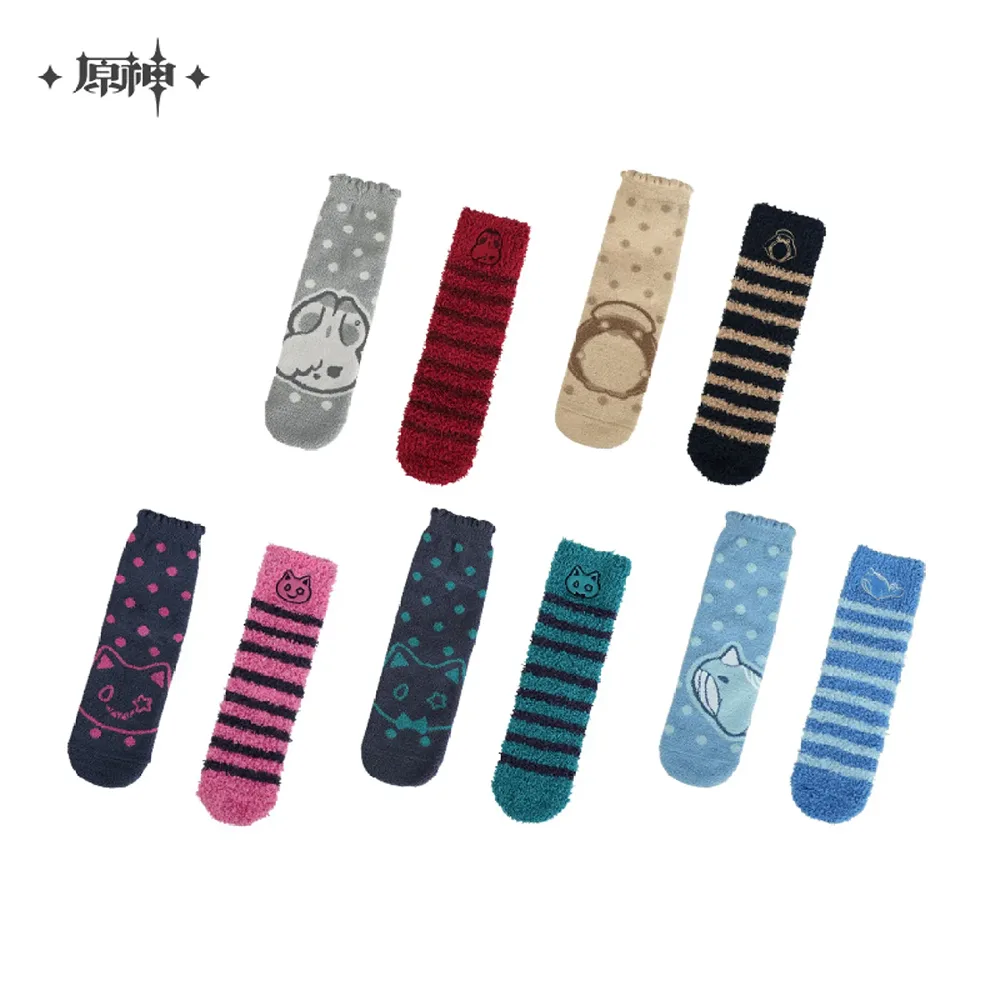 Genshin Impact House of the Hearth Winter Socks (2P)