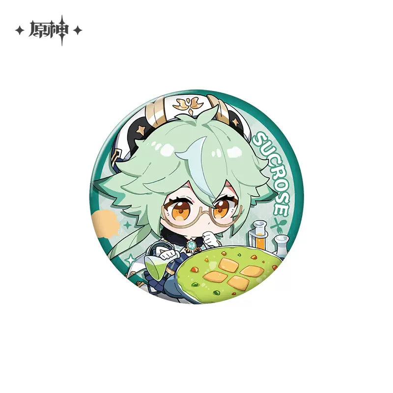 Genshin Impact Delicious Party Series Character Badge