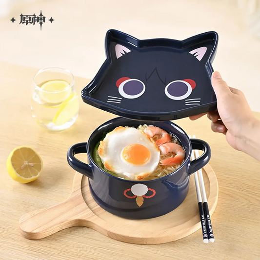 Genshin Impact Wanderer Meow Kitty Home Series: Ceramic Tableware Set