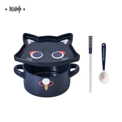 Genshin Impact Wanderer Meow Kitty Home Series: Ceramic Tableware Set