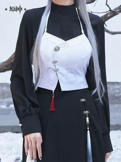 Genshin Impact Shenhe Impression Tank Top & Shirt Set