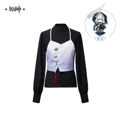 Genshin Impact Shenhe Impression Tank Top & Shirt Set