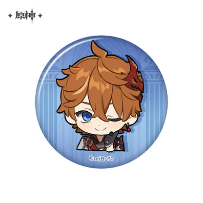 Genshin Impact Chibi Expression Series Badge: Fatui