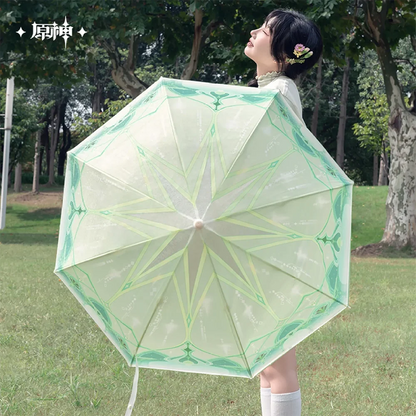 Genshin Impact Nahida Theme Impressions Series Transparent Umbrella