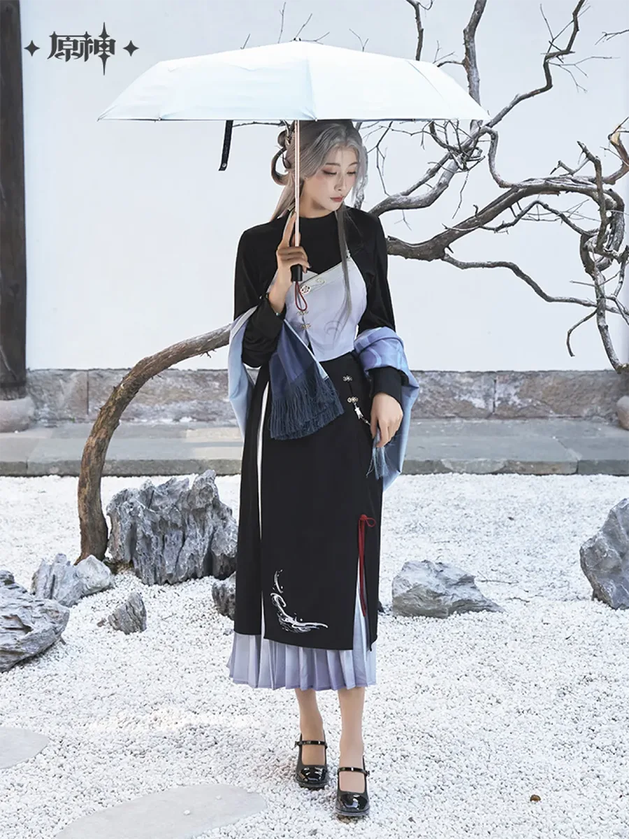 Genshin Impact Shenhe Impression Folding Umbrella