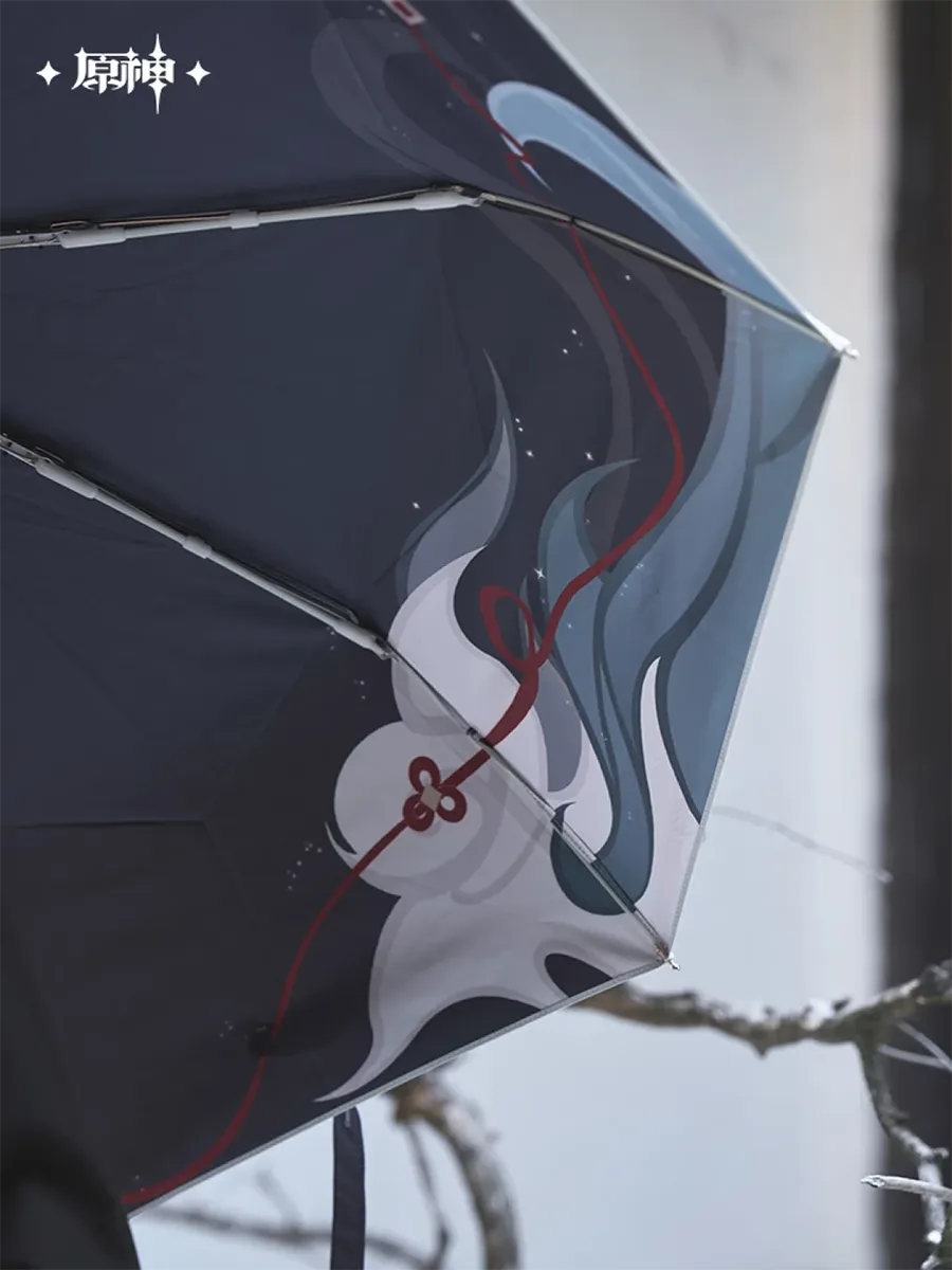 Genshin Impact Shenhe Impression Folding Umbrella