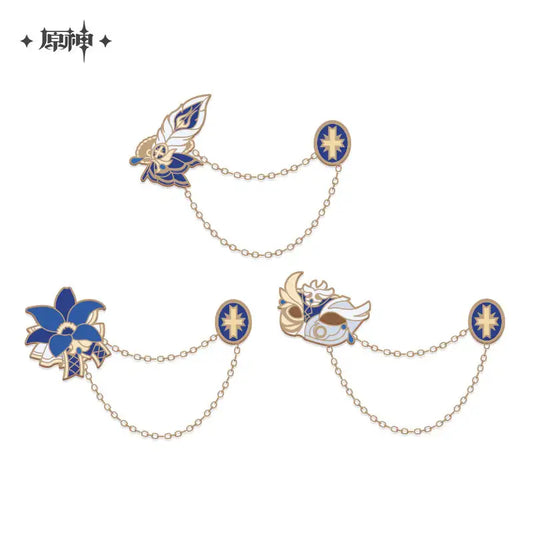 Genshin Impact Noblesse Oblige Metal Brooch