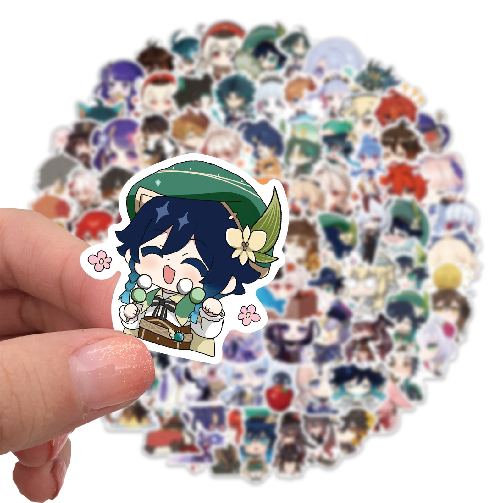 [Genshin Impact Merchandise] Genshin Character Sticker – Whotao