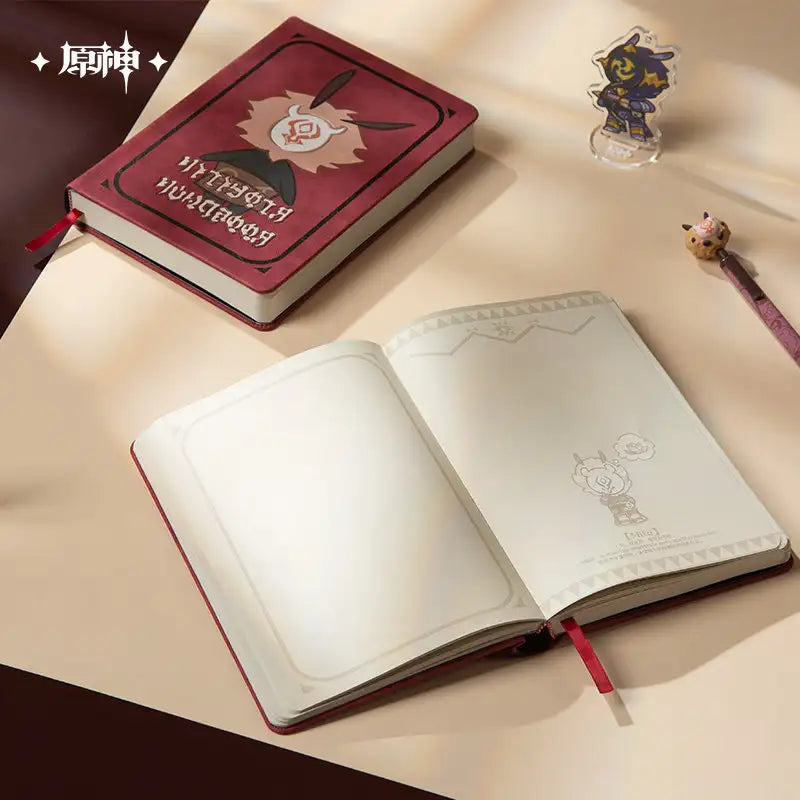 Genshin impact Hilichurlian Study Notebook & Stationery Gift Set