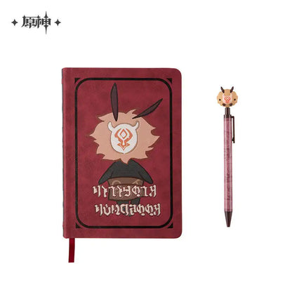 Genshin impact Hilichurlian Study Notebook & Stationery Gift Set