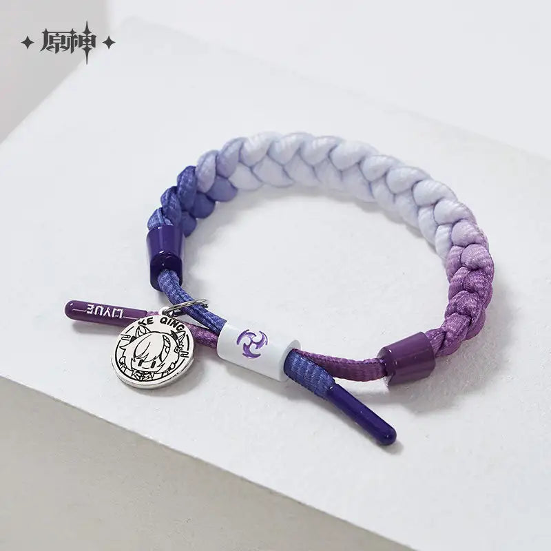 Genshin Impact Official Merchandise - Character Impression Woven Rope  Bracelet – Whotao