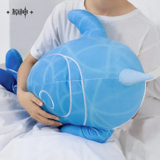 Genshin Impact Tartaglia’s Whale Monoceros Caeli Plush Throw Pillow