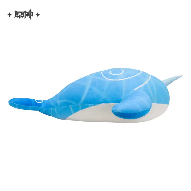 Genshin Impact Tartaglia’s Whale Monoceros Caeli Plush Throw Pillow